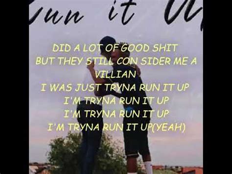 run it up lyrics|run it up lyrics tyler.